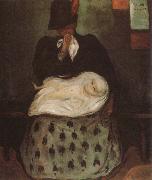 Edvard Munch Inheritance painting